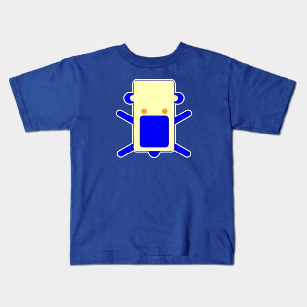 Blueray Kids T-Shirt by thecraftasy